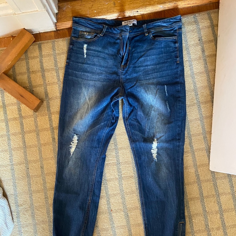 ripped jeans